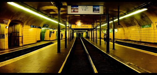 Obraz premium railway station