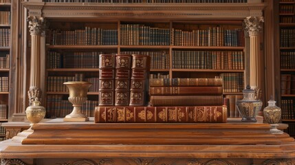 A library is a collection of books and other materials that are kept for reading and study