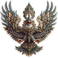 Garuda, a literary animal, shows a creative and charismatic culture