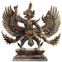 Garuda, a literary animal, shows a creative and charismatic culture