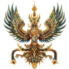 Fototapeta premium Garuda, a literary animal, shows a creative and charismatic culture