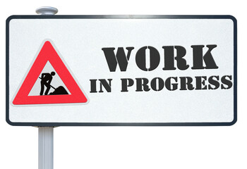 Panneau work in progress