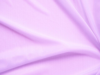 Purple Fabric Background Silk Cloth Satin Luxury Backdrop Texture Curtain Pattern Soft Light Color Wave Silky Linen Abstract Smooth Material Banner Design Fashion Mockup Product Cosmetic Beauty.