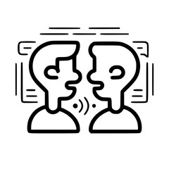 communication icon, business icon, technology icon, discussion icon, conference icon, cooperation icon, meeting icon, success icon, teamwork icon, group icon, management icon, businessman icon, office