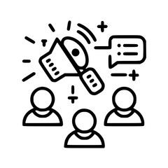 communication icon, business icon, technology icon, discussion icon, conference icon, cooperation icon, meeting icon, success icon, teamwork icon, group icon, management icon, businessman icon, office