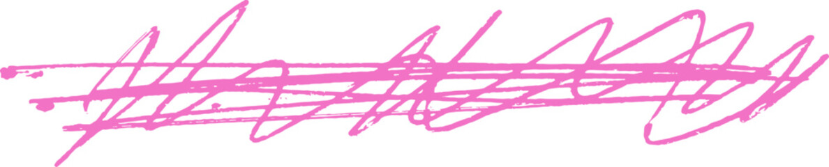 Marker pen underline and strike through strokes, Scribble Design Elements .Hand Drawn lines in Pencil