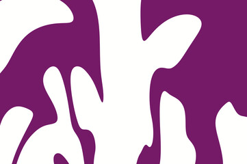 Obraz premium Simple soft purple irregular abstract color