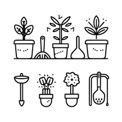 gardening icon, agriculture icon, tree icon, harvest icon, horticulture icon, farming icon, environmental icon, landscaped icon, farmer icon, lifestyles icon, innovation icon, agricultural icon, plant