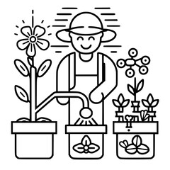 gardening icon, agriculture icon, tree icon, harvest icon, horticulture icon, farming icon, environmental icon, landscaped icon, farmer icon, lifestyles icon, innovation icon, agricultural icon, plant
