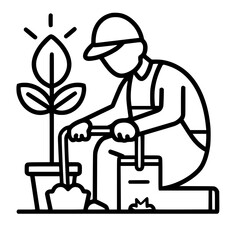 gardening icon, agriculture icon, tree icon, harvest icon, horticulture icon, farming icon, environmental icon, landscaped icon, farmer icon, lifestyles icon, innovation icon, agricultural icon, plant