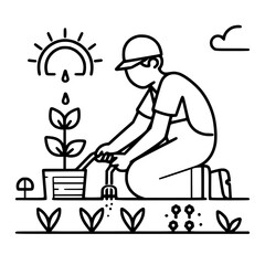 gardening icon, agriculture icon, tree icon, harvest icon, horticulture icon, farming icon, environmental icon, landscaped icon, farmer icon, lifestyles icon, innovation icon, agricultural icon, plant