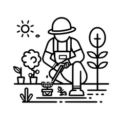 gardening icon, agriculture icon, tree icon, harvest icon, horticulture icon, farming icon, environmental icon, landscaped icon, farmer icon, lifestyles icon, innovation icon, agricultural icon, plant