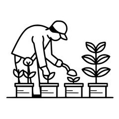 gardening icon, agriculture icon, tree icon, harvest icon, horticulture icon, farming icon, environmental icon, landscaped icon, farmer icon, lifestyles icon, innovation icon, agricultural icon, plant