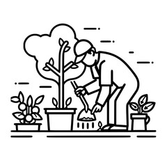 gardening icon, agriculture icon, tree icon, harvest icon, horticulture icon, farming icon, environmental icon, landscaped icon, farmer icon, lifestyles icon, innovation icon, agricultural icon, plant