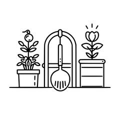 gardening icon, agriculture icon, tree icon, harvest icon, horticulture icon, farming icon, environmental icon, landscaped icon, farmer icon, lifestyles icon, innovation icon, agricultural icon, plant