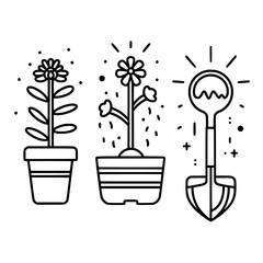 gardening icon, agriculture icon, tree icon, harvest icon, horticulture icon, farming icon, environmental icon, landscaped icon, farmer icon, lifestyles icon, innovation icon, agricultural icon, plant