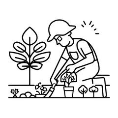 gardening icon, agriculture icon, tree icon, harvest icon, horticulture icon, farming icon, environmental icon, landscaped icon, farmer icon, lifestyles icon, innovation icon, agricultural icon, plant