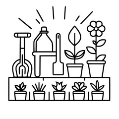 gardening icon, agriculture icon, tree icon, harvest icon, horticulture icon, farming icon, environmental icon, landscaped icon, farmer icon, lifestyles icon, innovation icon, agricultural icon, plant