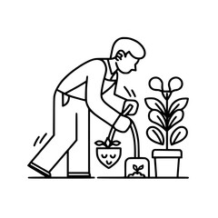 gardening icon, agriculture icon, tree icon, harvest icon, horticulture icon, farming icon, environmental icon, landscaped icon, farmer icon, lifestyles icon, innovation icon, agricultural icon, plant