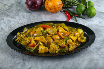 Asian cuisine - Ginger Garlic Chicken