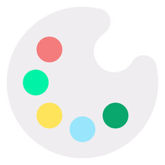 Vector Icon Color, interface, pallet, shade