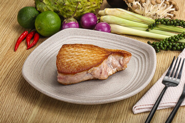 Roasted fresh delicous Tuna steak