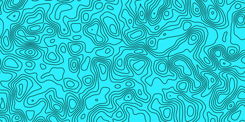 Fluid layers defining rhythmic patterns of cartographic elegance

