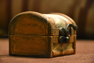 old wooden box