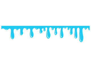 Water Spill Element Background