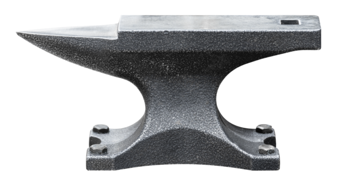 Mock up blacksmith anvil