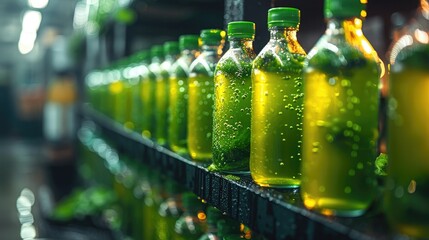 Algae-based energy drinks with enhanced cognitive function 