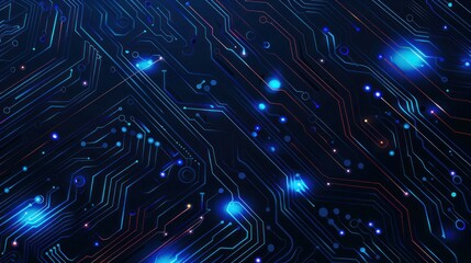 Obraz premium An intricate and detailed circuit board texture serves as the backdrop, highlighting the complexity of modern technology.