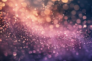 A purple and pink background with many small dots
