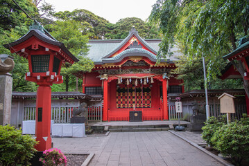 Enoshima Shrine is the most popular destination for tourists in Fujisawa, Kanagawa, Japan