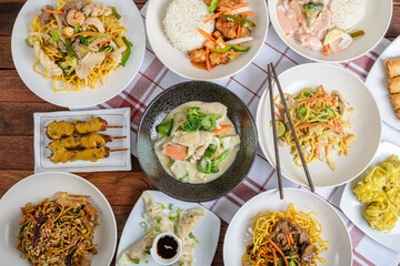 This vibrant of Asian dishes