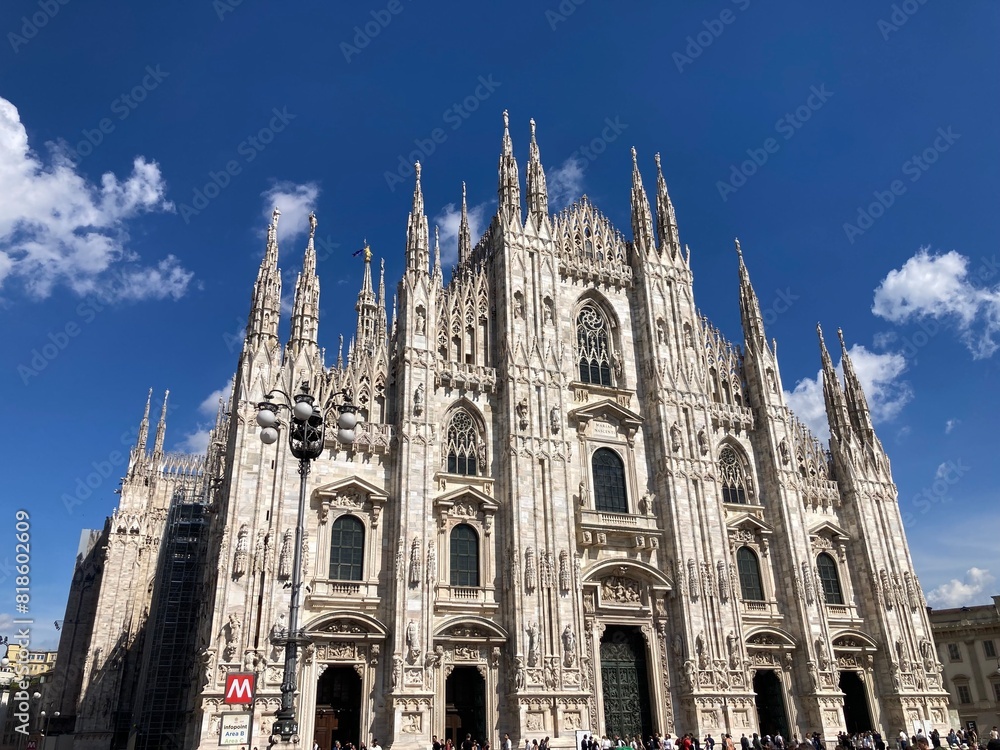 Sticker duomo, milan, italy