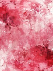 Fototapeta premium Ruby abstract watercolor background.