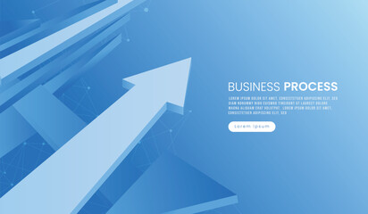 Flat Abstract Shape Business Template Design