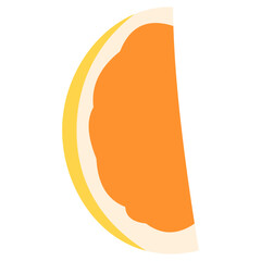 Orange Slice Illustration