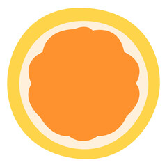 Orange Slice Illustration