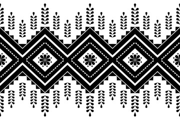 Tribal fabric seamless pattern 