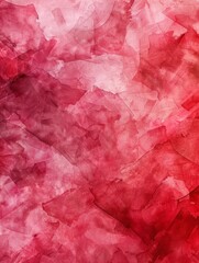 Ruby abstract watercolor background.