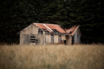 Derelict farmhouse