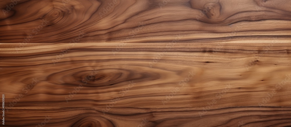 Poster a background image featuring a smooth walnut surface with plenty of space for adding text or other e