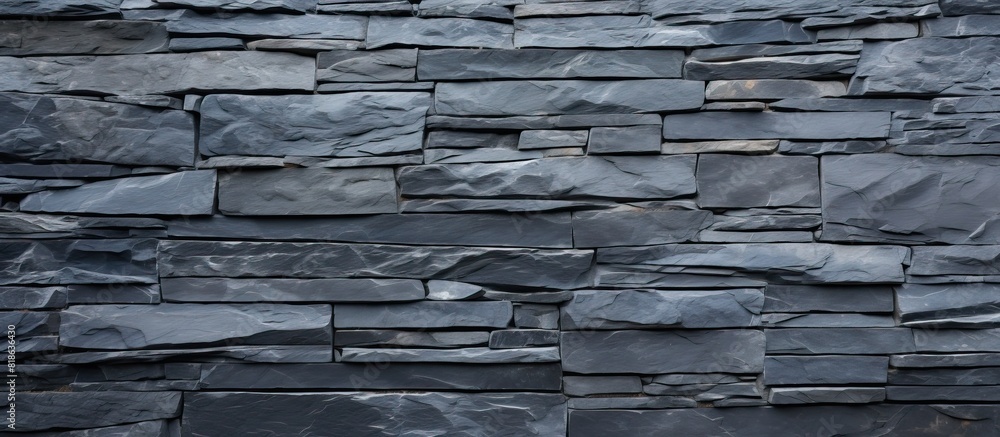 Aufkleber A simple gray slate with plenty of empty space for adding images or text. Creative banner. Copyspace image