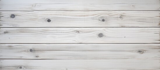 Copy space image of a top view wooden surface with a white wood textured background suitable as a...