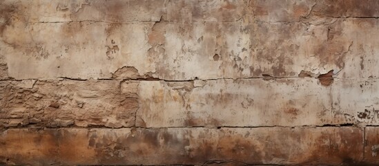 An image of a weathered and aged wall texture providing ample space for copying or displaying other content