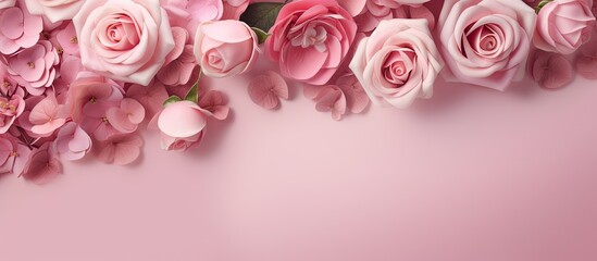 Copy space image of a background designed for Mother s Day