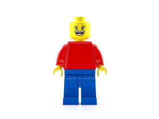 Naklejka premium Toy minifigure
