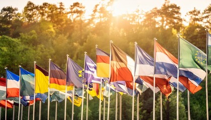 The Wind of Unity: Flags of Europe Collection